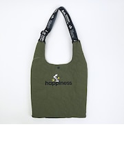 スヌーピー キルトショルダーバッグ カーキ ルートート ROOTOTE SNOOPY