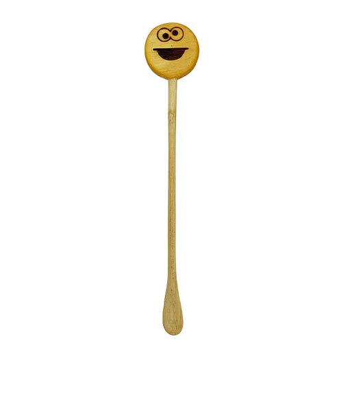 セサミストリート クッキーモンスター 竹のマドラー 食器 キッチン