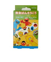セサミストリート 救急ばんそうこう 絆創膏 日本製
