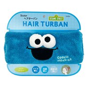 セサミストリート クッキーモンスター ヘアターバン ヘアバンド