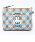 ミッフィー miffy ポーチ(A) (ブルー) MIFFY CHECK シリーズ