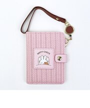 ミッフィー miffy パスケース(B) (ピンク) MIFFY CHECKシリーズ 定期入れ