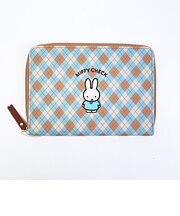 ミッフィー miffy ステーショナリーケース (ブルー) MIFFY CHECK シリーズ