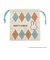 ミッフィー miffy 巾着袋(S) (ピンク) MIFFY CHECK シリーズ 日本製