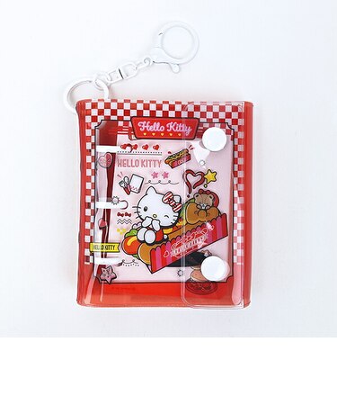 サンリオ ハローキティ ミニシールバインダーチャーム キーホルダー 文具 Sanrio