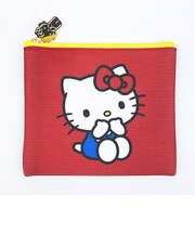 サンリオ ハローキティ フラットニットポーチ Sanrio