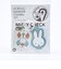 ミッフィー miffy フェイス アクリルマーカーチャームセット (ブルー) MIFFY CHECKシリーズ 日本製