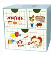 パンどろぼう キャラチェスト ミント 小物入れ