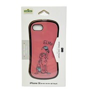 セサミストリート エルモ ハイブリッドガラスケース iPhoneケース スマホ用品