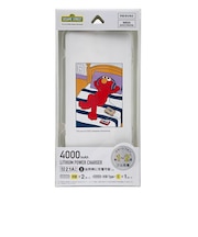 セサミストリート エルモ 充電器 モバイルバッテリー スマホ用品