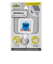 セサミストリート クッキーモンスター マルチリングプラス スマホ用品