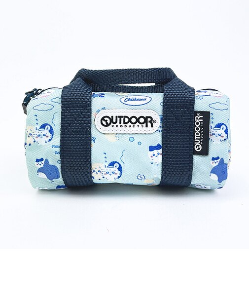 ちいかわ ペンケース ボストン ブルー ポーチ 文具 OUTDOOR PRODUCTS