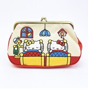 サンリオ ハローキティ 畳刺繍ペンポーチ がま口 NLC ペンケース Sanrio