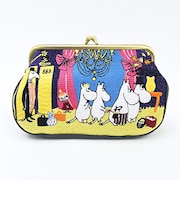 ムーミン 畳刺繍ペンポーチ がま口 NLC 部屋 ペンケース MOOMIN