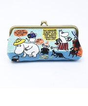 ムーミン 畳刺繍スリムペンポーチ がま口 NLC 部屋 ペンケース MOOMIN