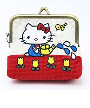サンリオ ハローキティ 畳刺繍ミニポーチ がま口 NLC Sanrio