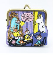 ムーミン リトルミイ 畳刺繍ミニポーチ がま口 NLC 部屋 MOOMIN