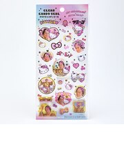 サンリオ ハローキティ ×マツケンサンバ クリアキャンディシール (レインボー) 文具 Sanrio