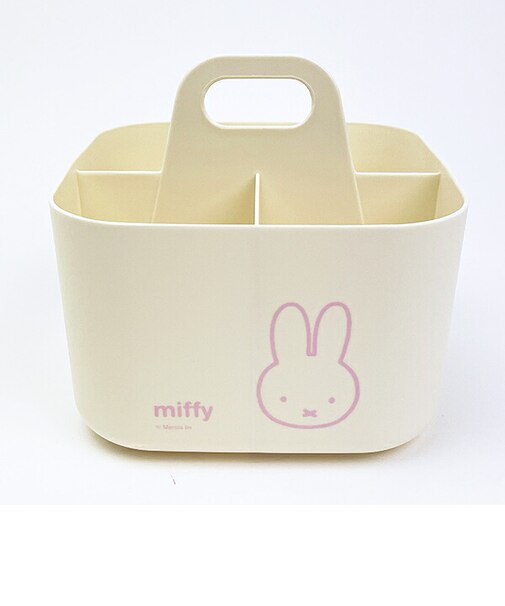 ミッフィー miffy デスクオーガナイザー (アイボリー) 文具