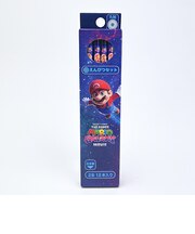 スーパーマリオ ダースえんぴつセット(2B) 文具 ギャラクシー・ムービー 日本製
