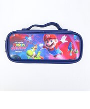 スーパーマリオ ラウンドジッパーペンケース(A) 文具 ギャラクシー・ムービー