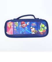 スーパーマリオ ラウンドジッパーペンケース(B) 文具 ギャラクシー・ムービー
