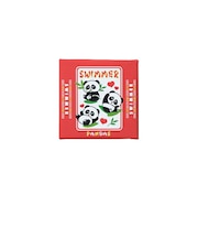 SWIMMER(スイマー) ジクレーキャンバスアートボード S0号 (PANDAS) アートパネル 日本製