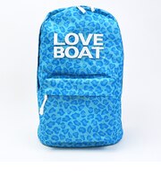 LOVEBOAT(ラブボート) レオパード リュック ブルー バッグ