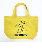 スヌーピー スウェットトートバッグ イエロー SNOOPY