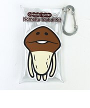 おさわり探偵 なめこ栽培キット ぷっくりクリアポーチ