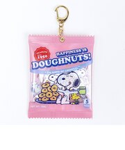 スヌーピー シール入りミニポーチ ピンク ステッカー 文具 SNOOPY