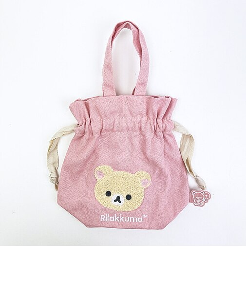 リラックマ コリラックマ 相良刺繍巾着 バッグ