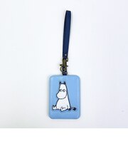 ムーミン サガラ刺?パスケース (ブルー) 定期入れ MOOMIN