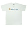 セサミストリート クッキーモンスター ユニセックスTシャツ(S) ロゴ ホワイト アパレル