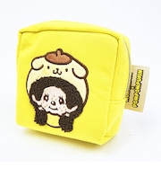 サンリオ ポムポムプリン ×モンチッチ サガラ刺繍ミニポーチ Sanrio