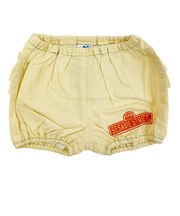 セサミストリート オーバーパンツ (XS) オレンジ ベビー キッズ アパレル
