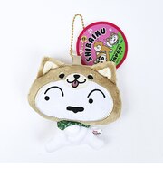 クレヨンしんちゃん シロ ぬいぐるみマスコットキーホルダー (柴犬)