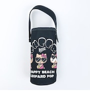 サンリオ 日焼けキティ ボトルホルダー ブラック/レオパード ランチ Sanrio