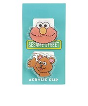 セサミストリート エルモ アクリルクリップ 文具