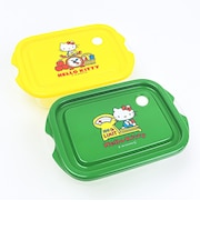 サンリオ ハローキティ シールボックス(500ml) 2個入り レトロ25 ランチ 日本製 Sanrio