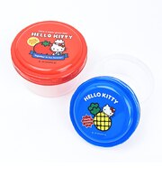 サンリオ ハローキティ ラウンド型フードコンテナ(S/M) スーパーマーケット ランチ 日本製 Sanrio