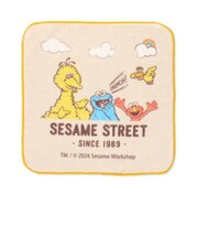 セサミストリート ミニハンカチ Retro style 日本製