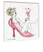 内藤ルネ キャンバスアート パーティー インテリア アートパネル