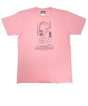 ムーミン リボン付き半袖Tシャツ(M) 階段 ピンク アパレル MOOMIN