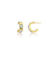 ATHENA ‘Cora’チャンキー ハギー フープピアス