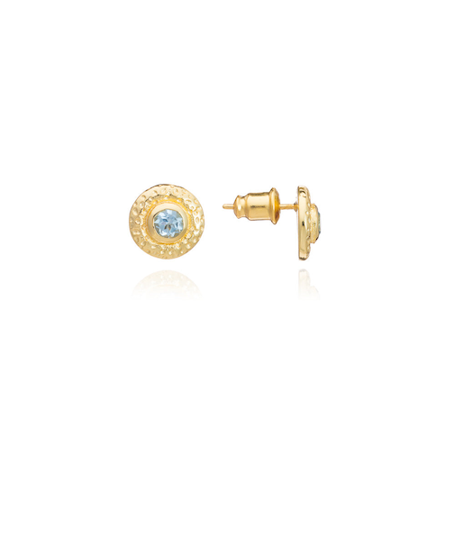 ATHENA LUNAジェムストーンスタッドピアス