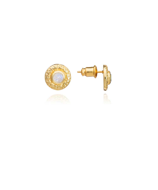 ATHENA LUNAジェムストーンスタッドピアス