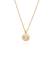 ATHENA LUNAシングルディスクペンダントネックレス