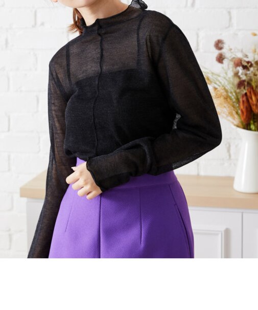 シアーニットインナー