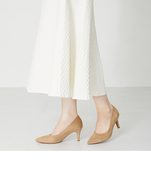 【跳べるパンプス/シリーズ累計150万足突破】【黒・ハイヒール】ポインテッドトゥヒール/R3201